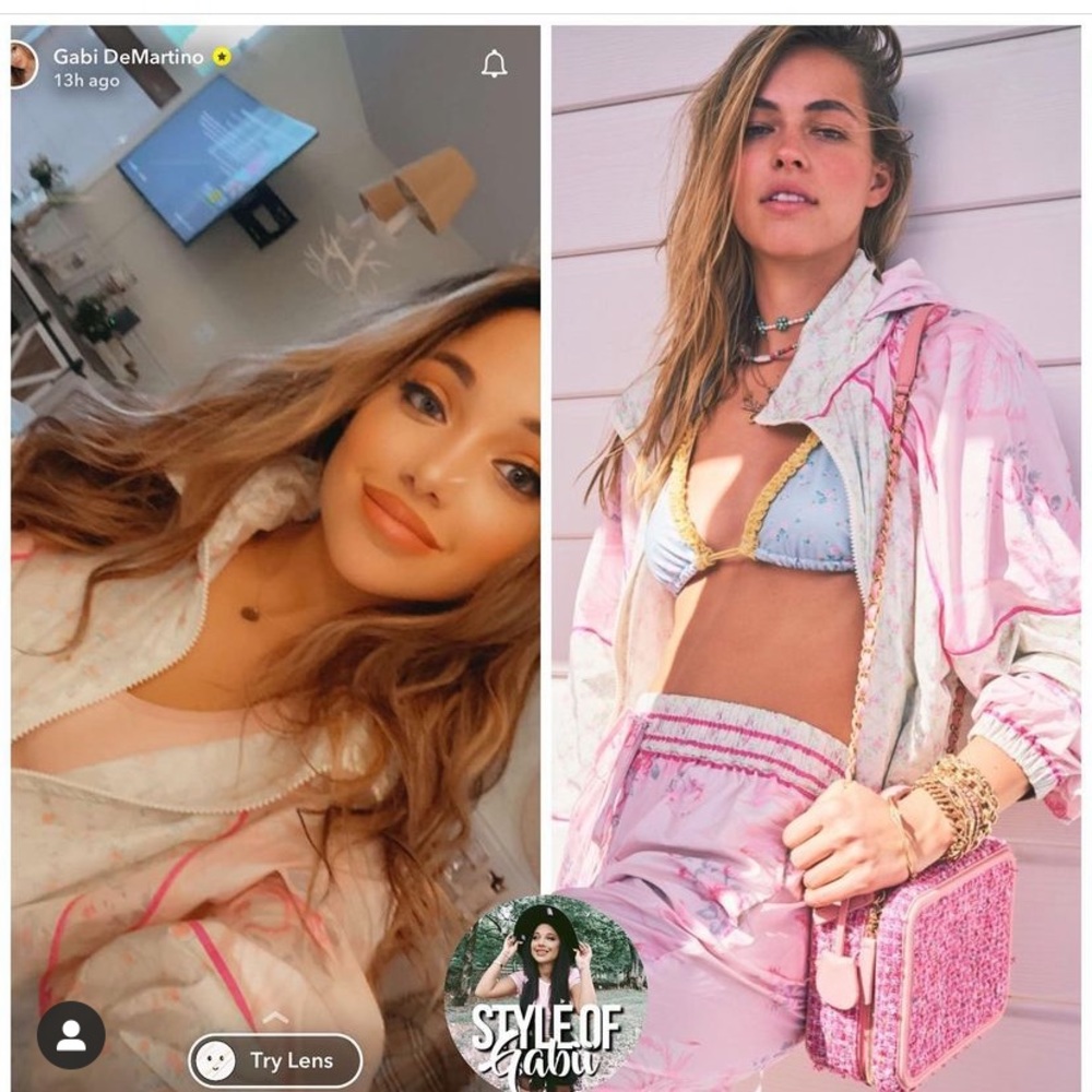 Loveshackfancy track pants
